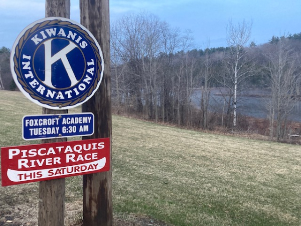 River Race Sign by Brian Woodworth
